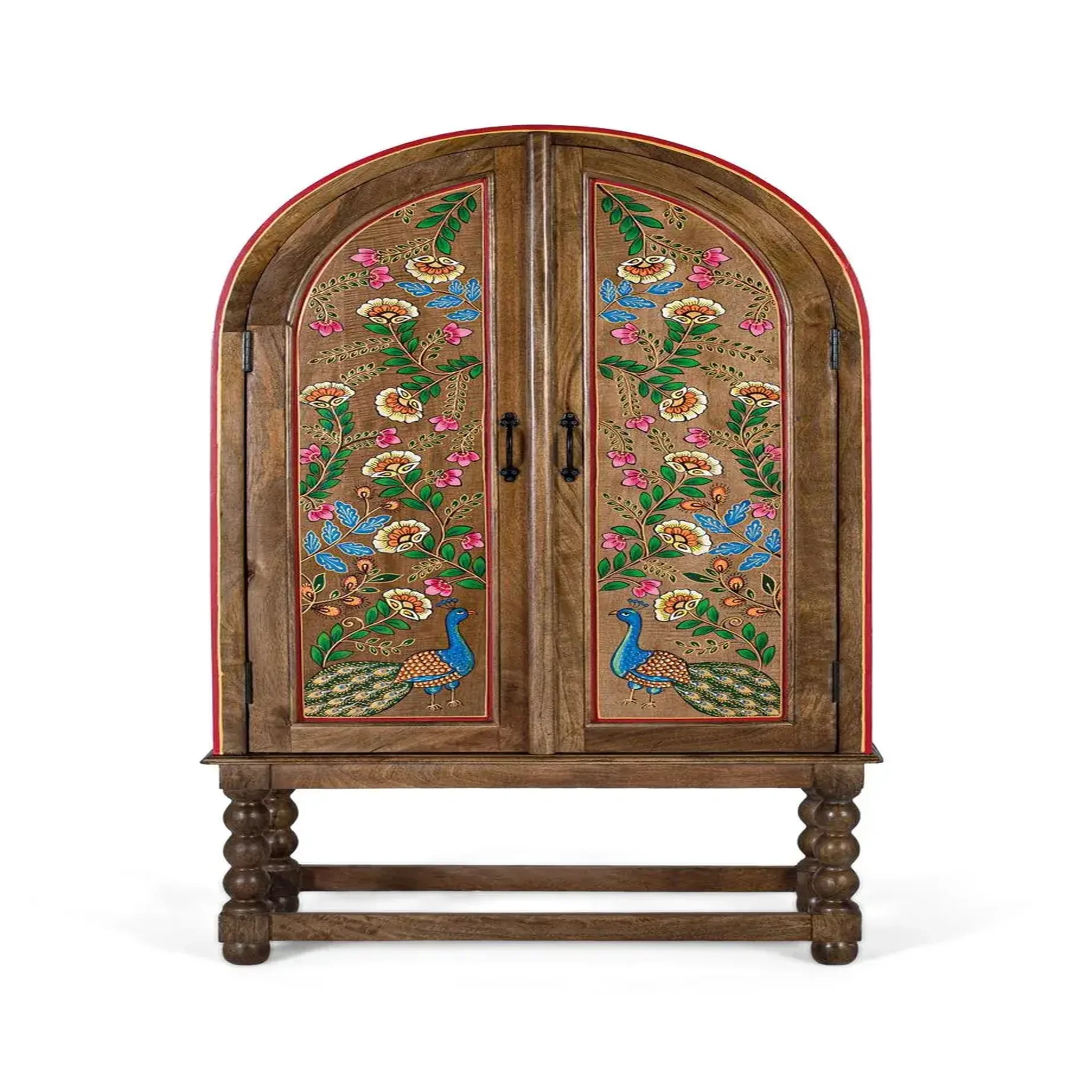 GINER Y COLOMER SL Armoire en bois de manguier 83cm style ethnique