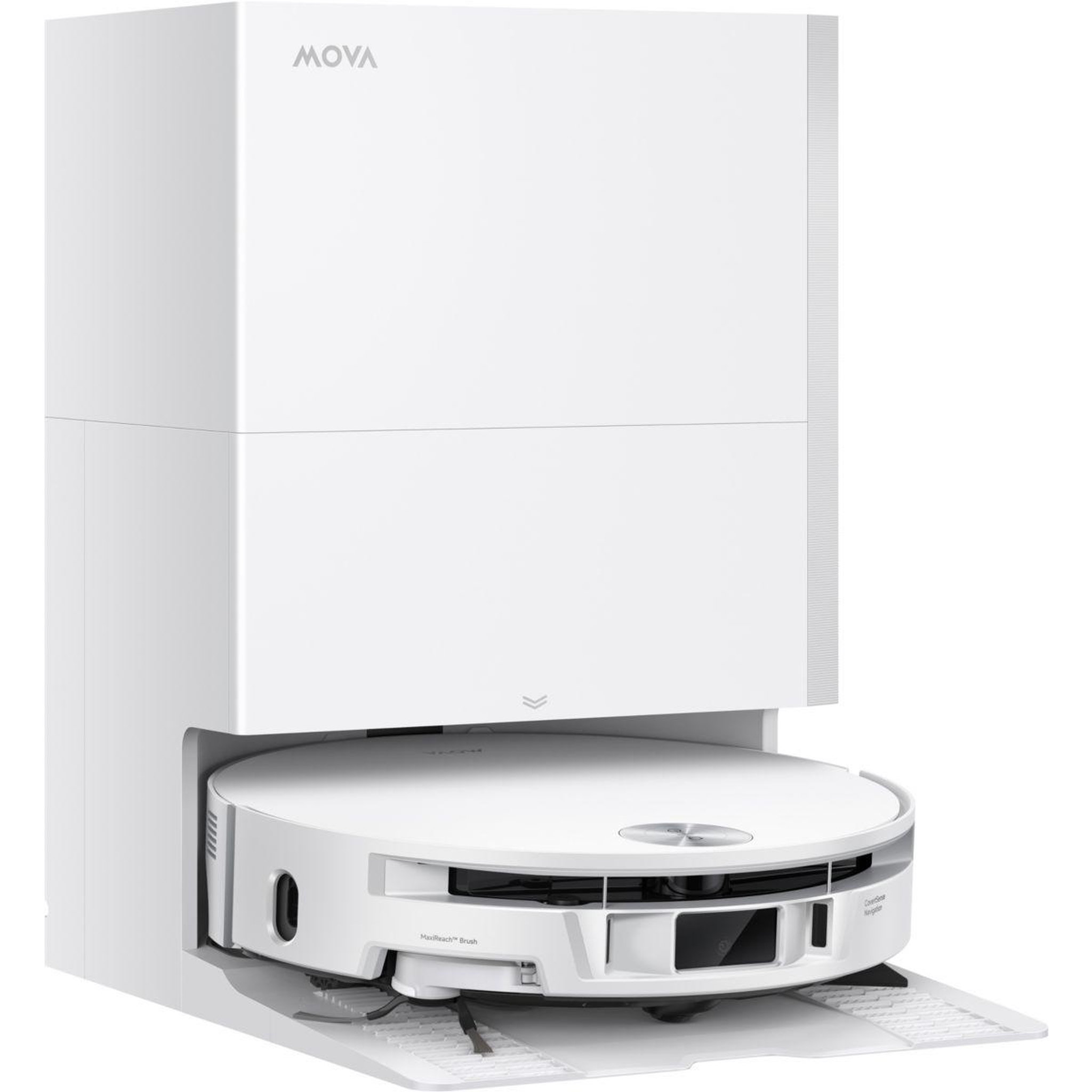Voir la diapositive 3 : MOVA Robot aspirateur laveur s70 roller white