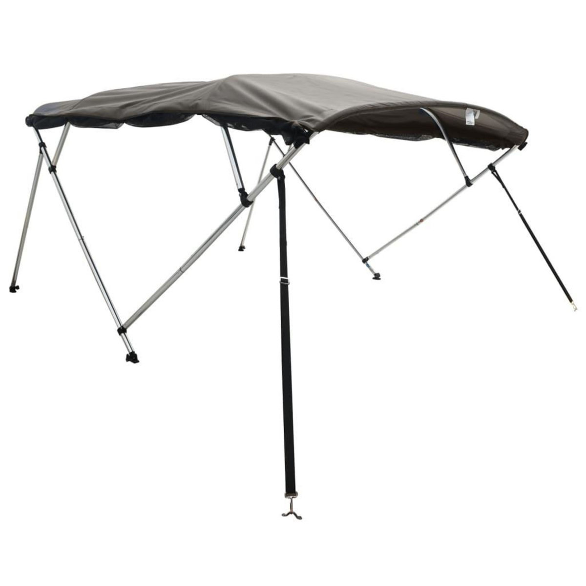 VIDAXL Toit bimini a 4 arceaux parois en maille 243x(230-244)x137 cm