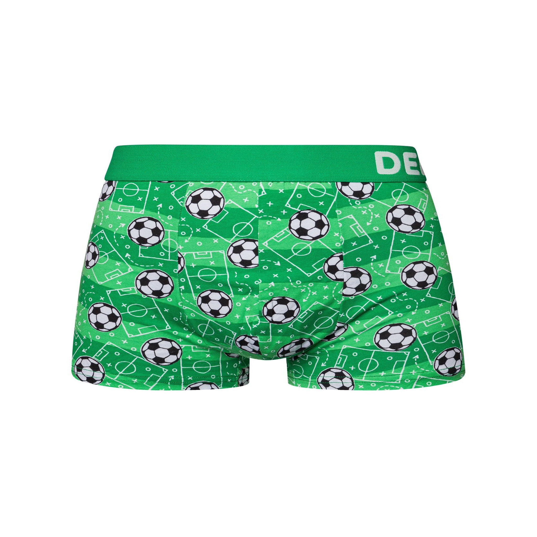 DEDOLES Boxer court homme terrain de football. Coloris disponibles : Vert