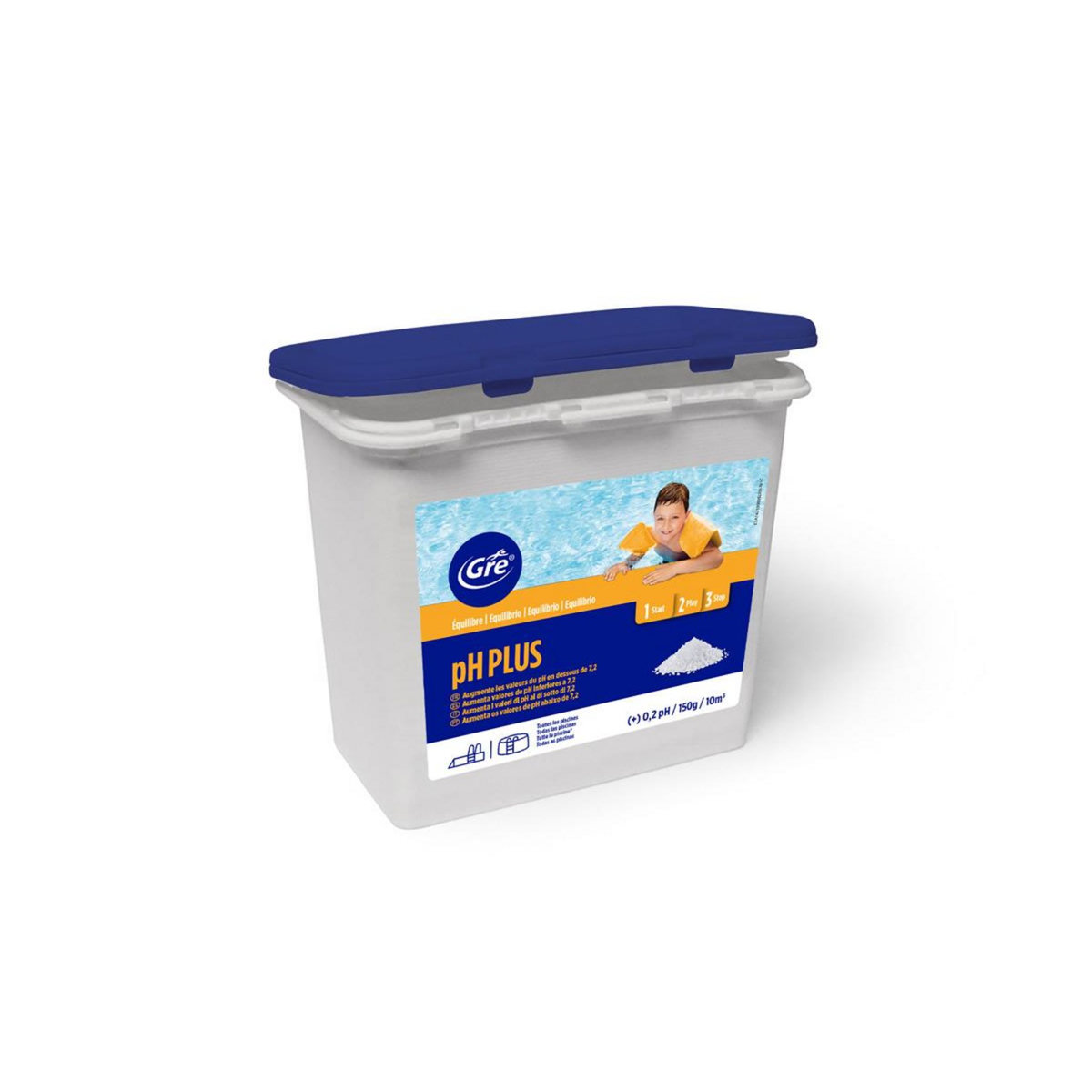 GRE pH plus granulés 1 kg - Gré