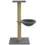 Voir la diapositive 5 : VIDAXL Arbre a chat avec griffoir en sisal Gris clair 74 cm