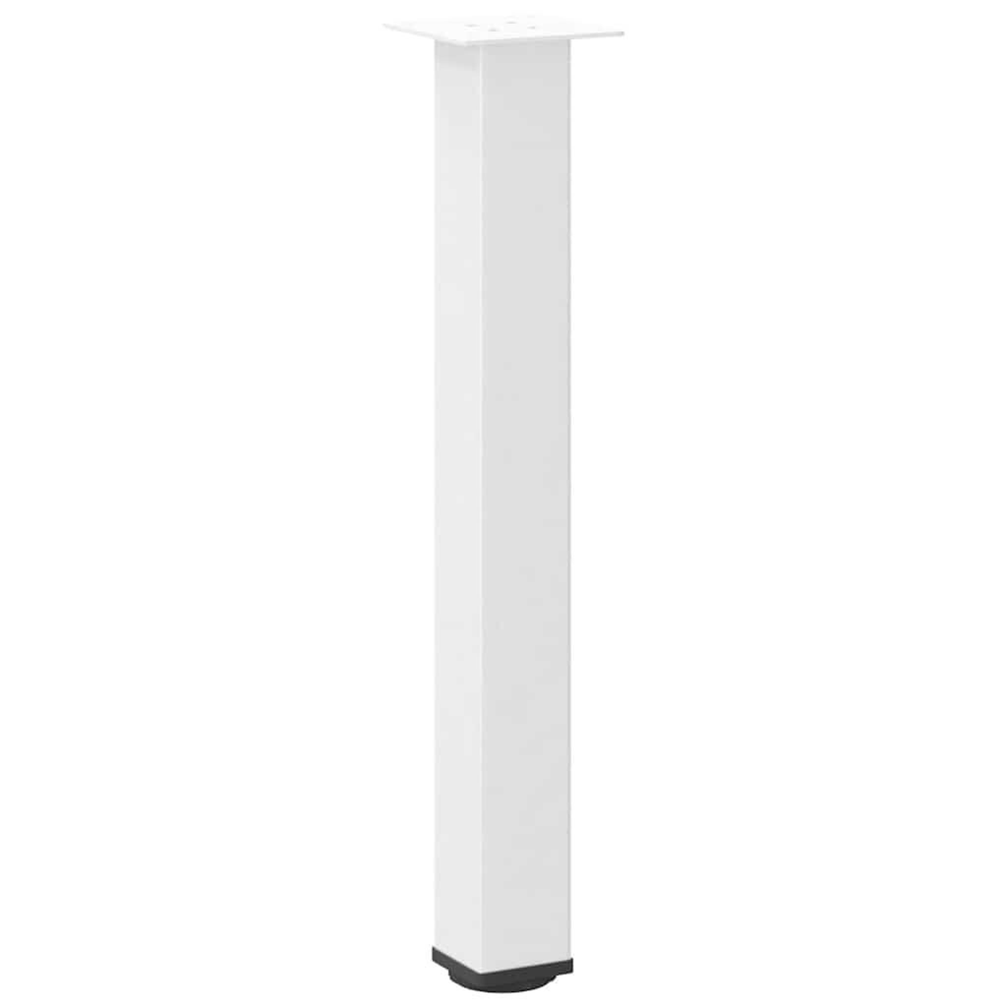 Voir la diapositive 4 : VIDAXL Pieds de table basse 4 pcs blanc 72-74 cm acier
