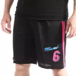  Short basketball Noir Homme Sport Zone Miami. Coloris disponibles : Noir