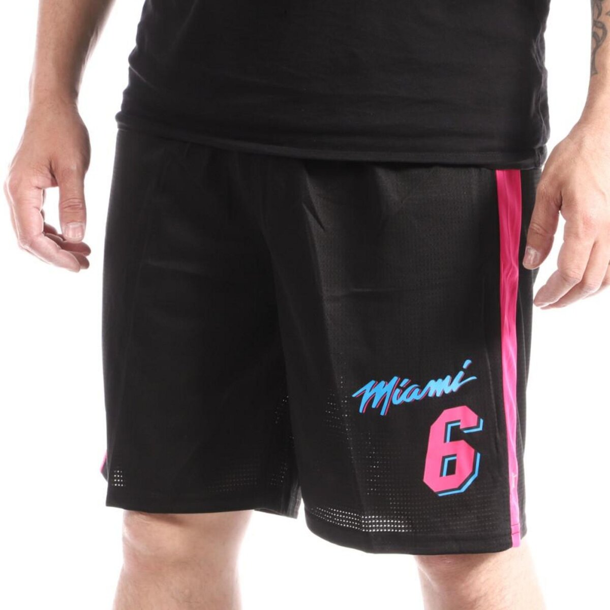 Short basketball Noir Homme Sport Zone Miami pas cher Auchan