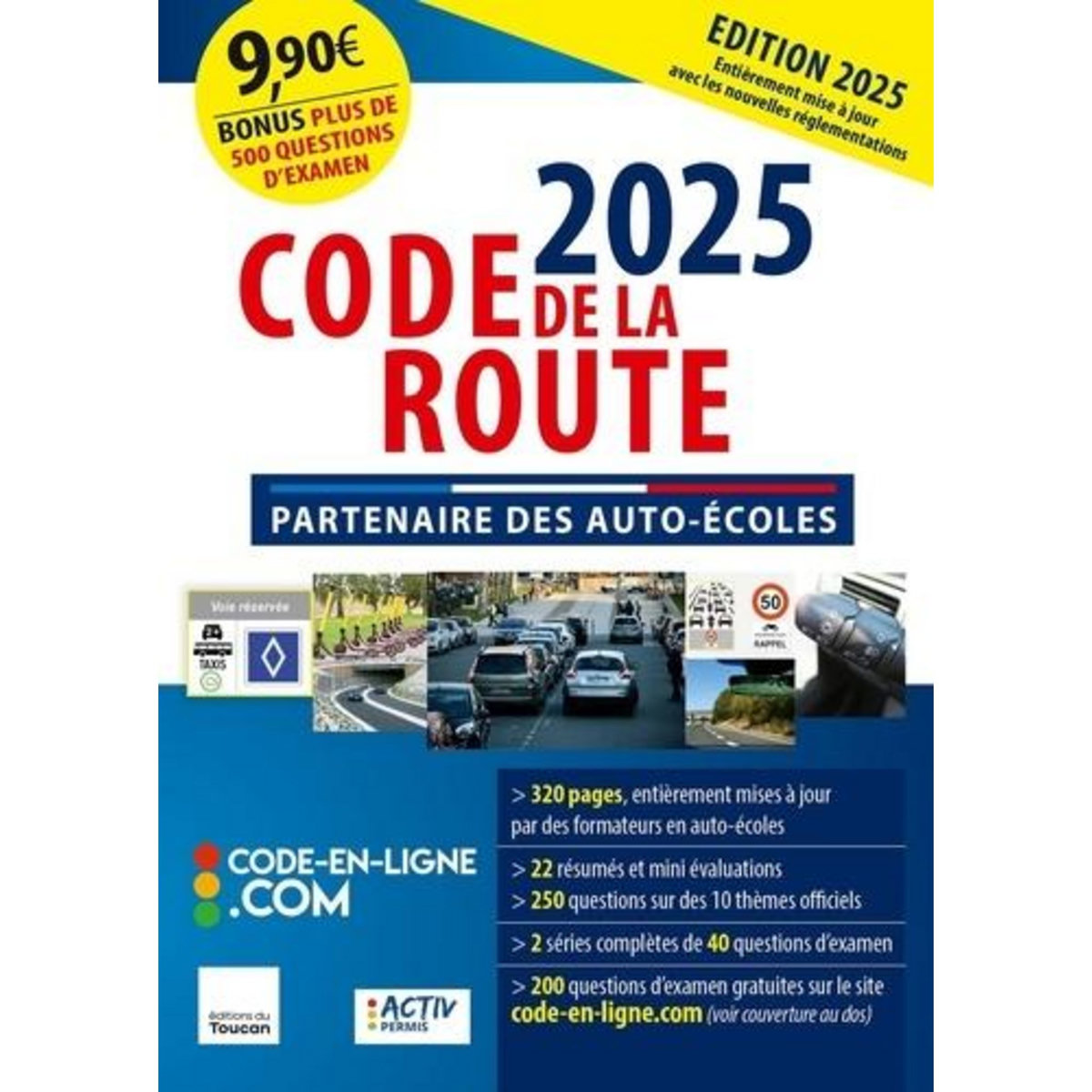 CODE DE LA ROUTE. EDITION 2025, Toucan