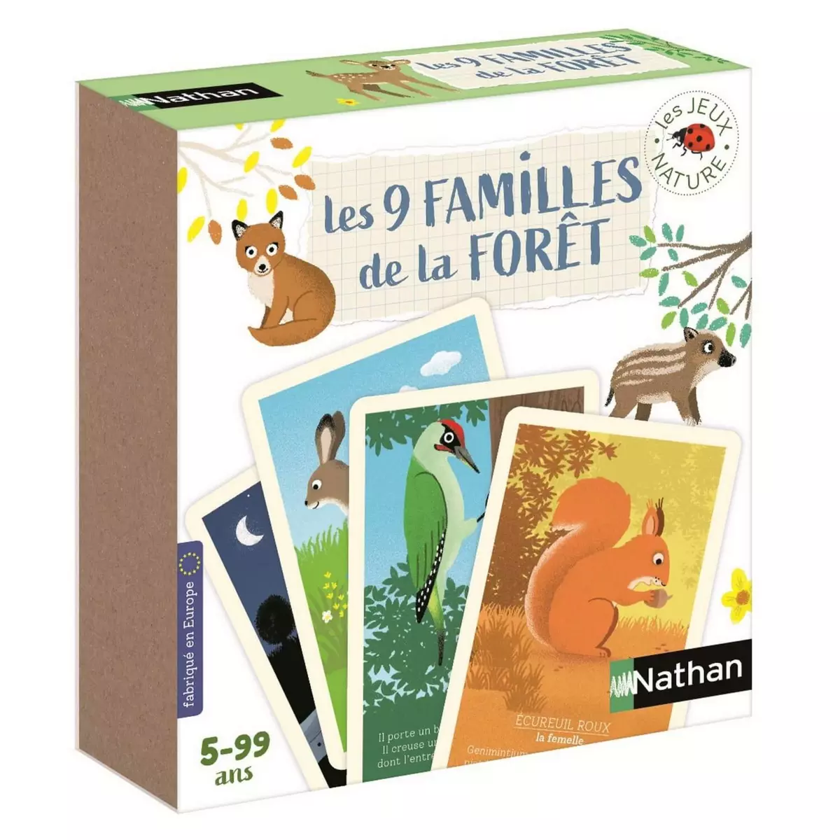 Nathan Les 9 Familles De La Forêt