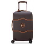 Delsey Valise cabine rigide Chatelet Air 2.0 TSA polycarbonate 55cm. Coloris disponibles : Marron, Blanc