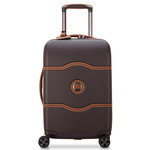 Delsey Valise cabine rigide Chatelet Air 2.0 TSA polycarbonate 55cm. Coloris disponibles : Marron, Blanc
