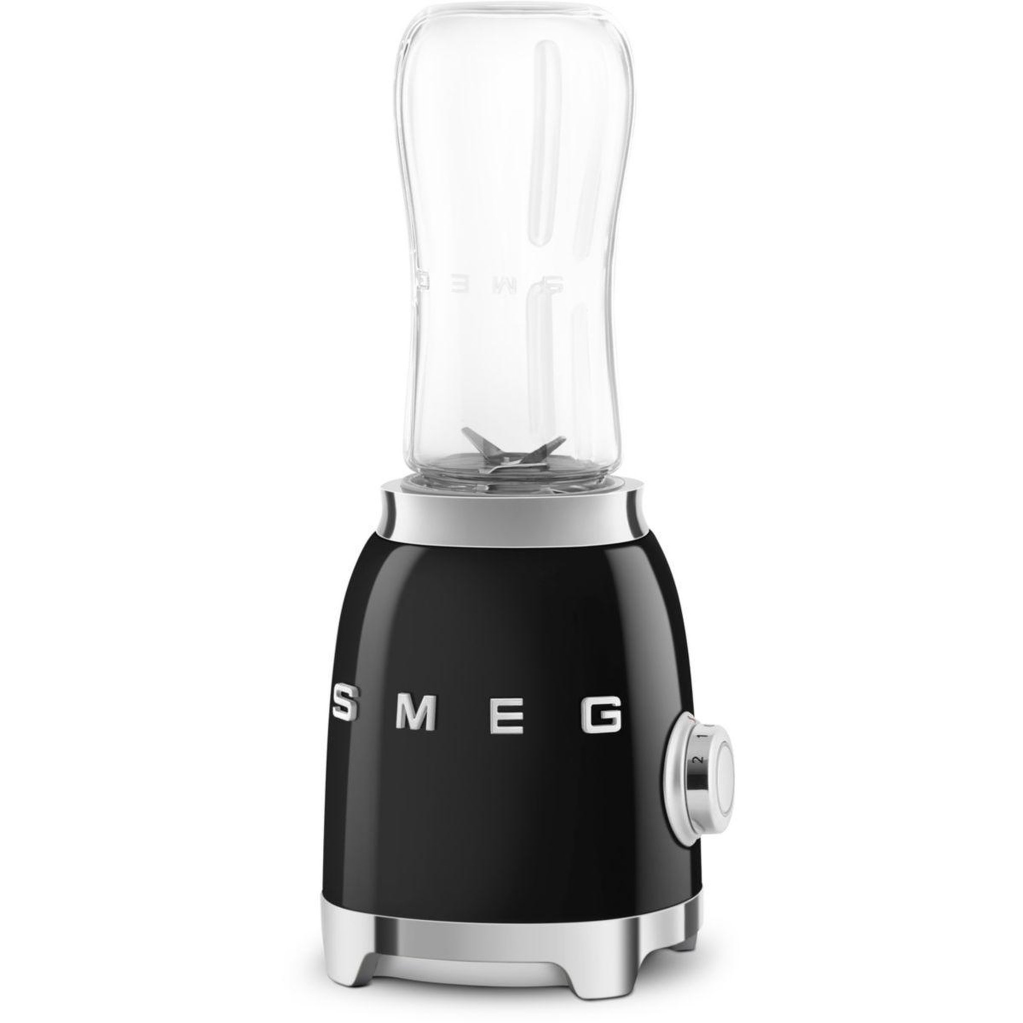 Voir la diapositive 3 : SMEG Blender pbf01bleu mini noir