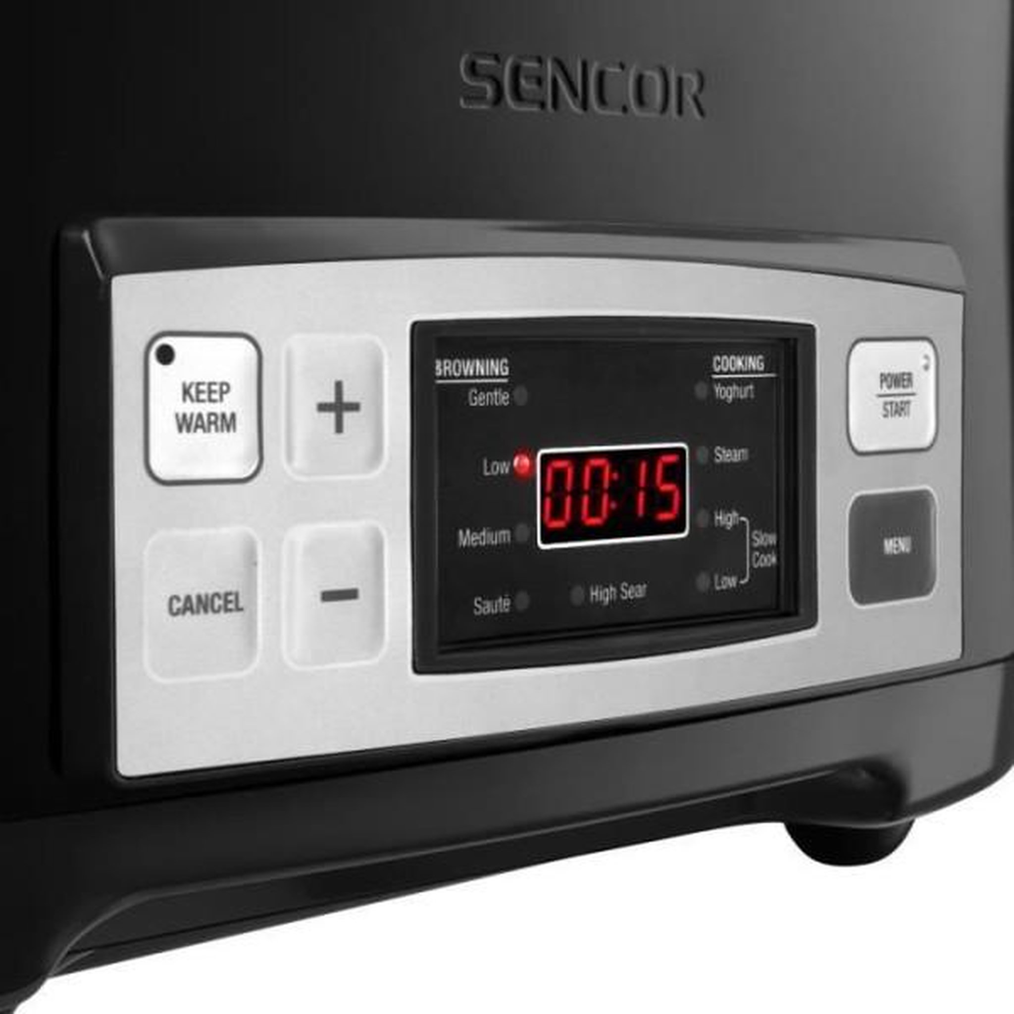 Voir la diapositive 4 : MARKET24 Mijoteuse - SENCOR - SPR-5508BK - 1350 W - 6 L - Noir