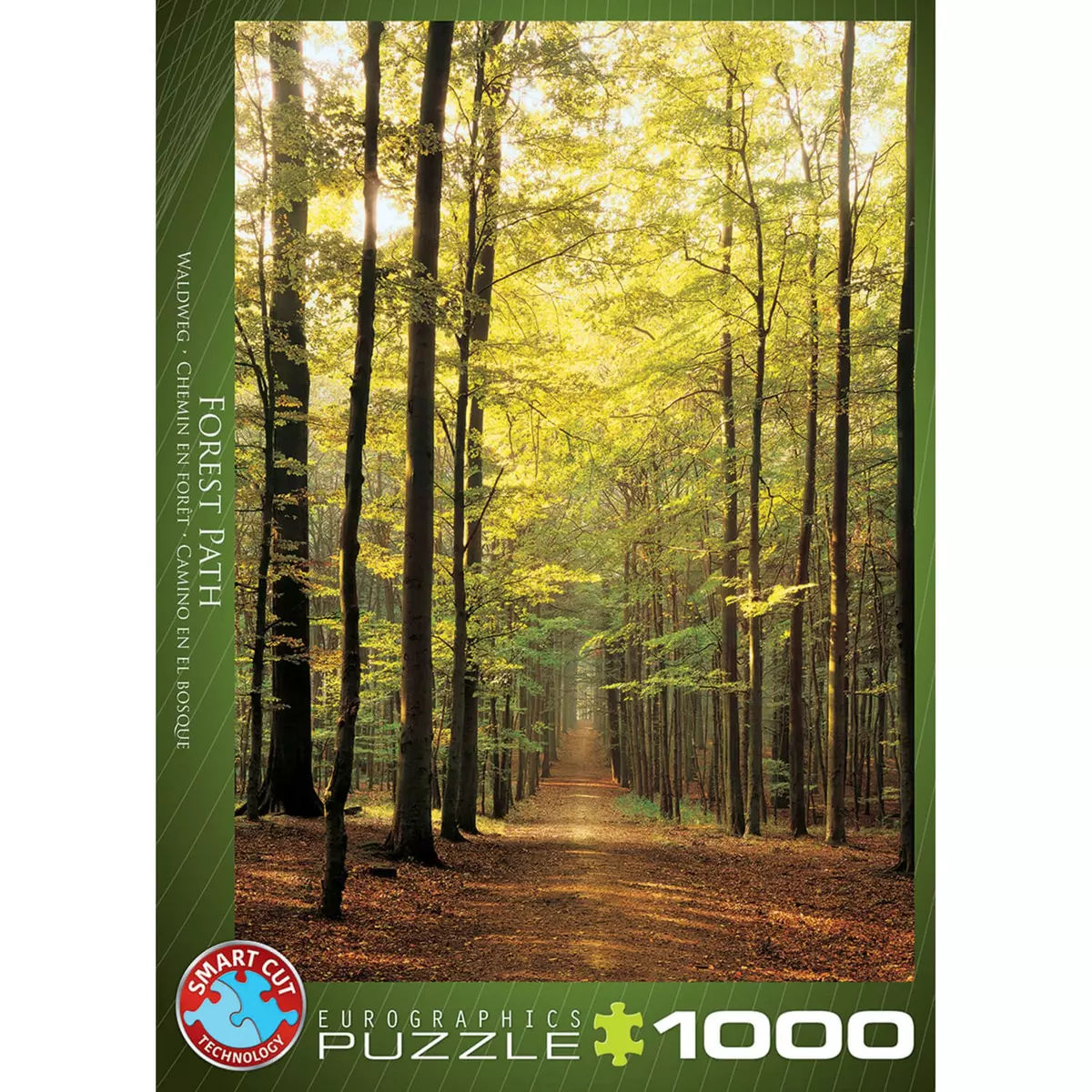 Eurographics Puzzle 1000 pièces : Chemin forestier