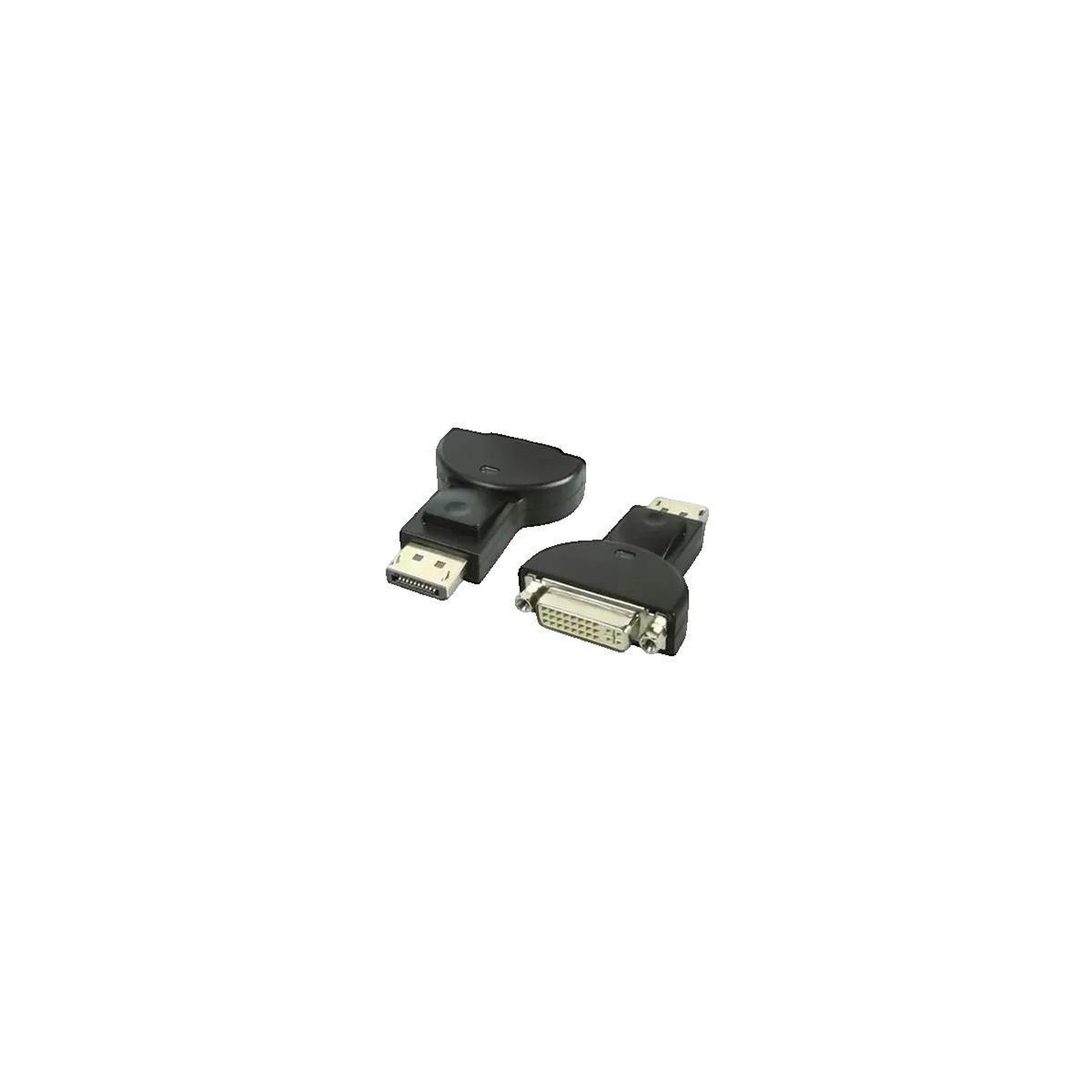 Voir la diapositive 2 : Créacord Adaptateur DisplayPort DVI PremiumCord compact noir