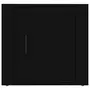 VIDAXL Table de chevet Noir 50x39x47 cm