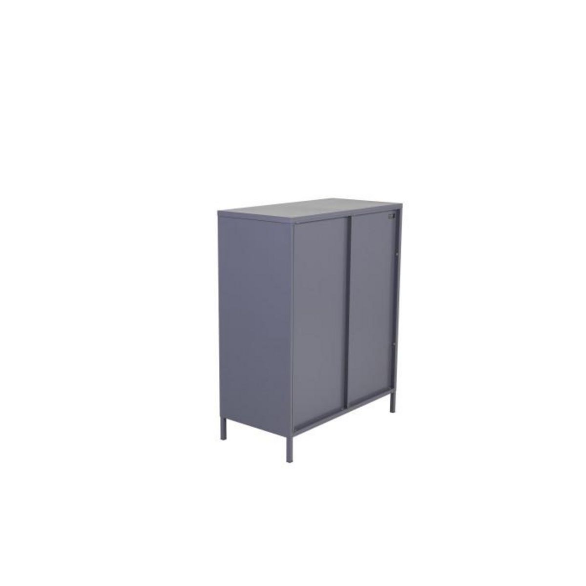 Paris Prix Vitrine 2 Portes  Bakal  100cm Gris Clair