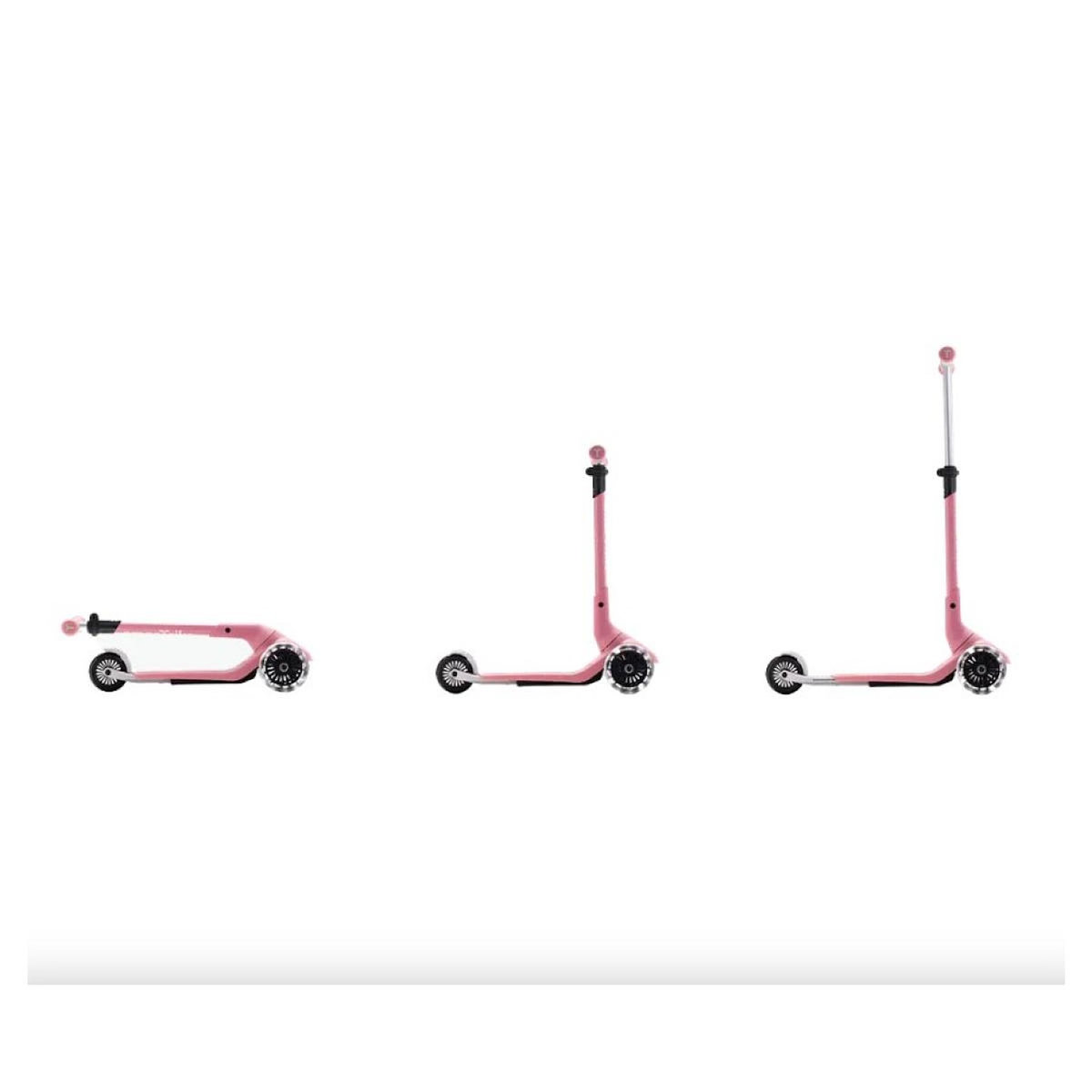 SMARTRIKE Trottinette 3 Roues Xtend Mini+ - Rose