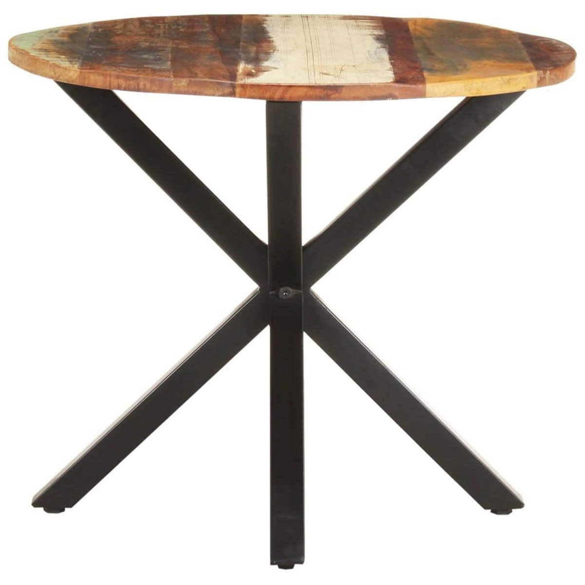 VIDAXL Table d'appoint 68x68x56 cm Bois de recuperation massif