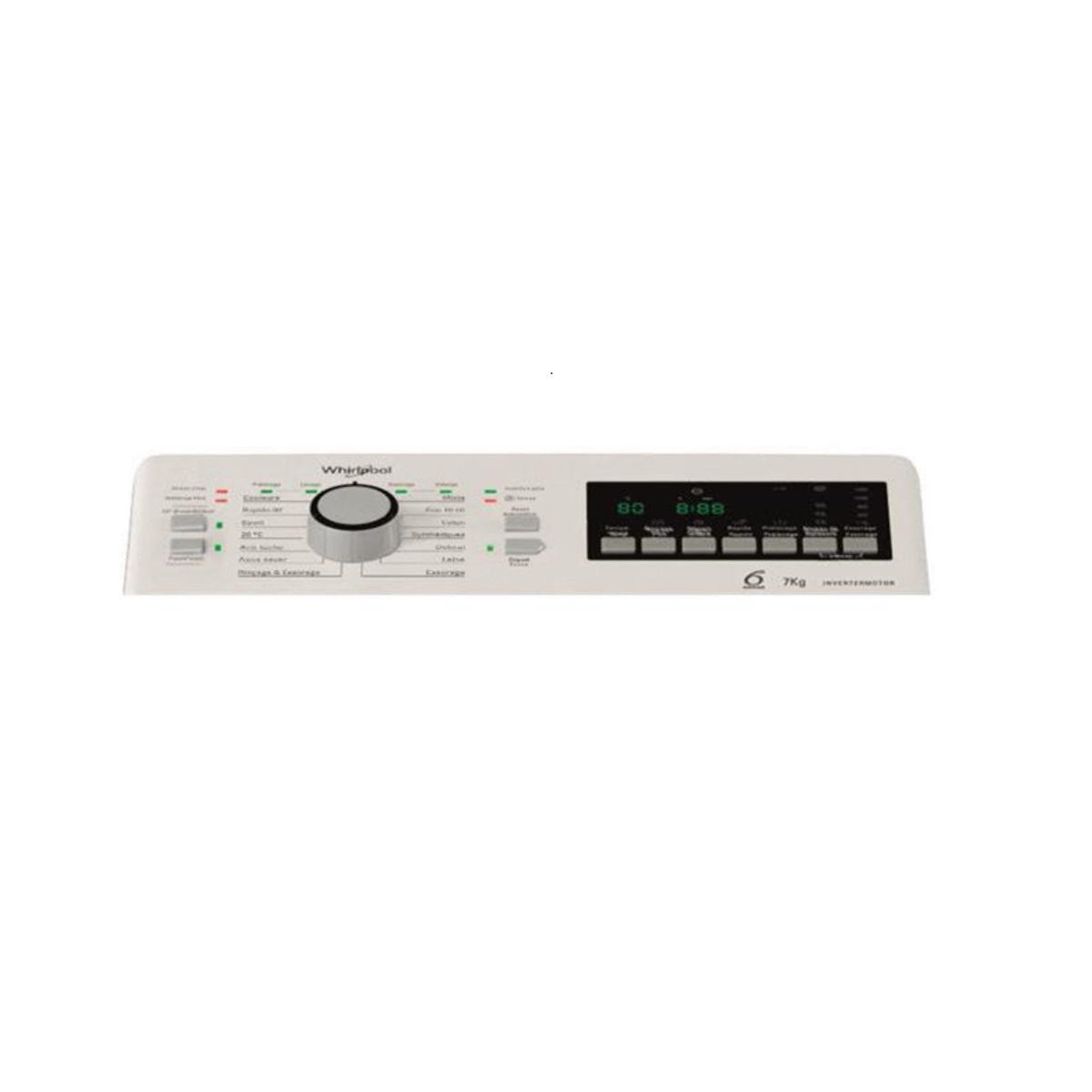 Voir la diapositive 4 : Whirlpool Lave-linge top 7kg 1200 tours/min - tdlr7251bcfr