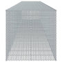 Voir la diapositive 4 : VIDAXL Panier gabion avec couvercle 1050x100x100 cm fer galvanise