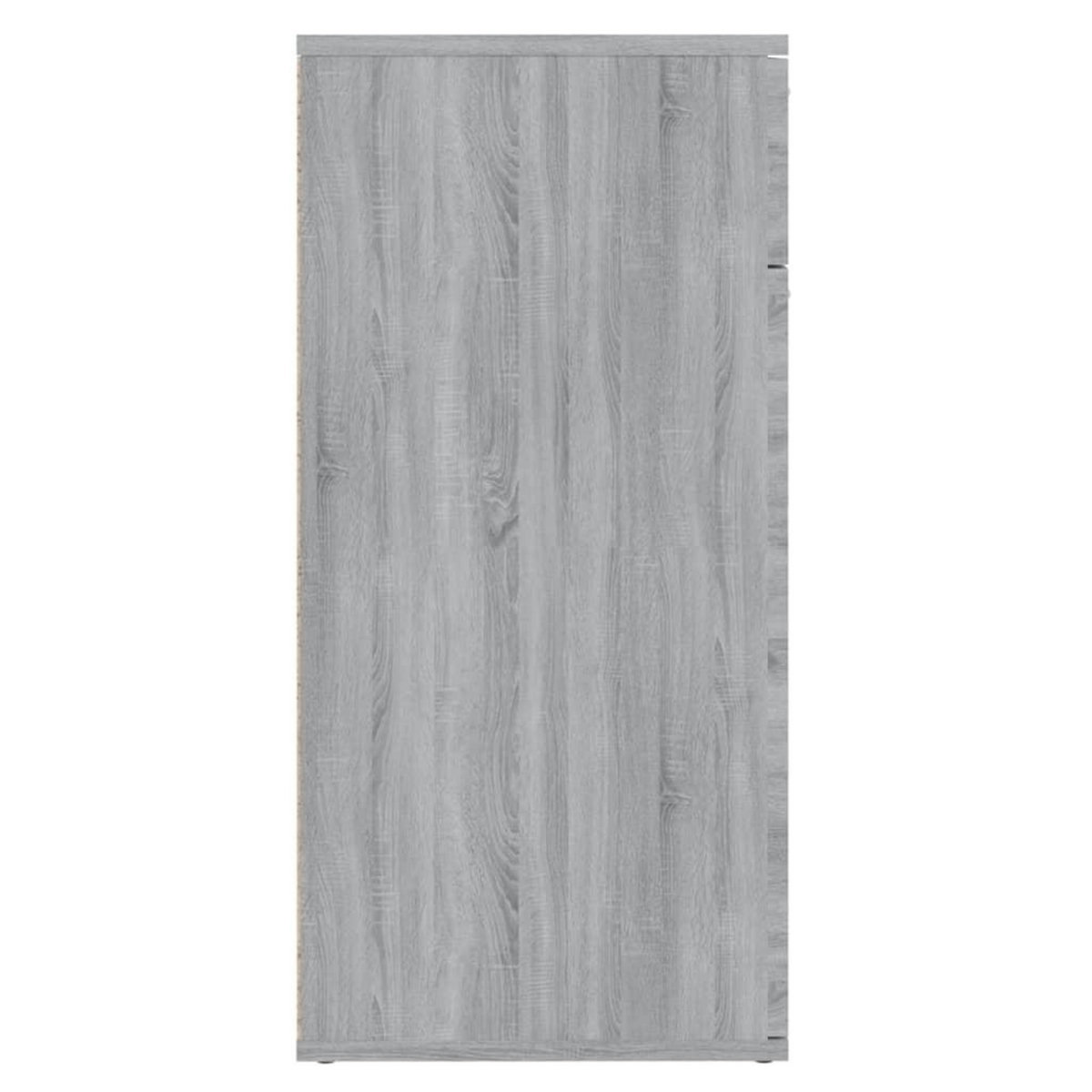 VIDAXL Buffet Sonoma gris 80x36x75 cm Bois d'ingenierie