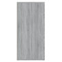 Voir la diapositive 4 : VIDAXL Buffet Sonoma gris 80x36x75 cm Bois d'ingenierie