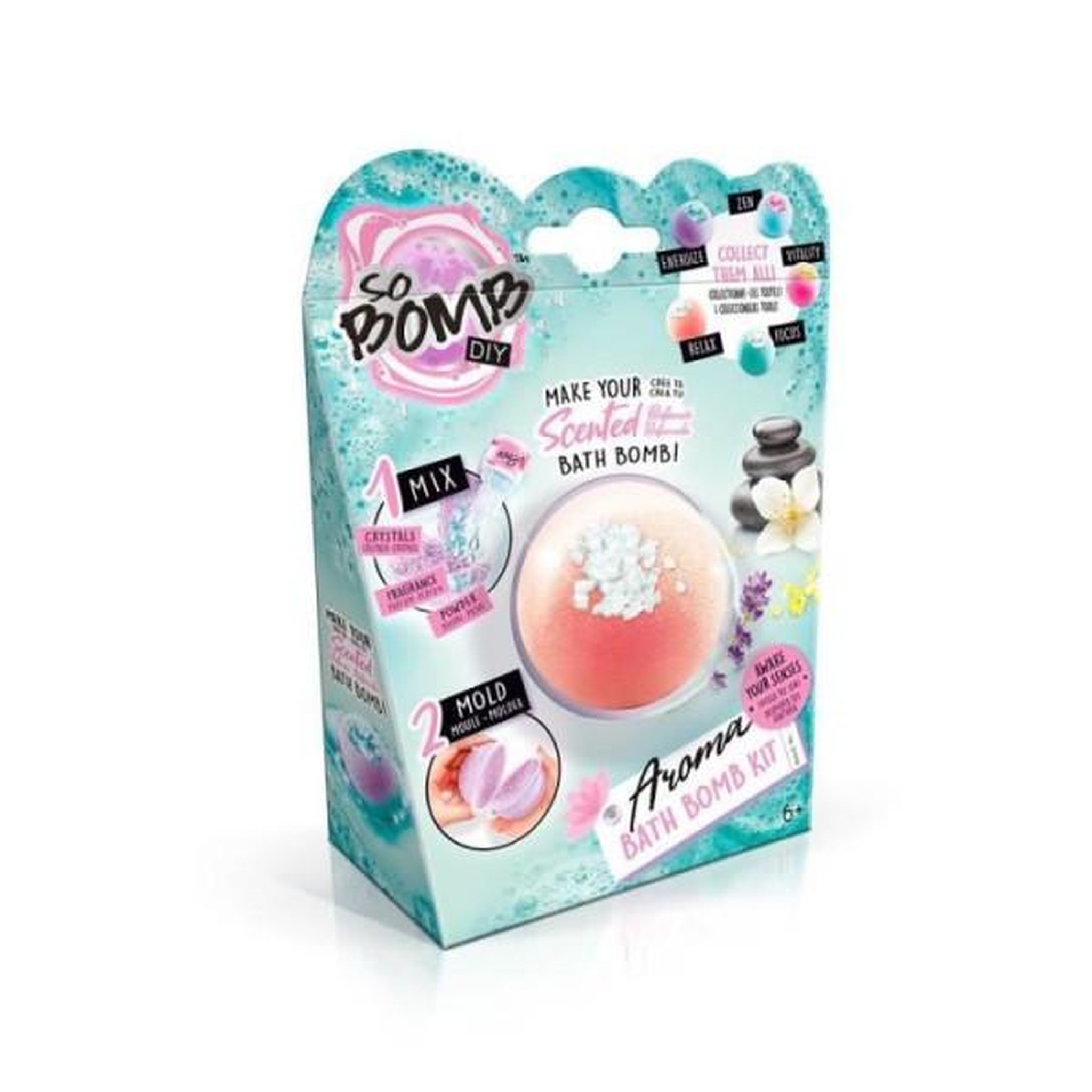 Voir la diapositive 2 : Canal Toys Kit pour bombe de bain effervescente - CANAL TOYS - So DIY - Aromathérapie - Bleu - Enfant - BBD 038