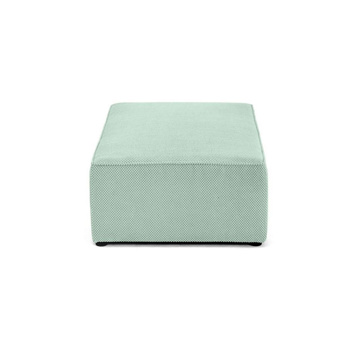BEST MOBILIER Topaze - pouf - en velours texturé