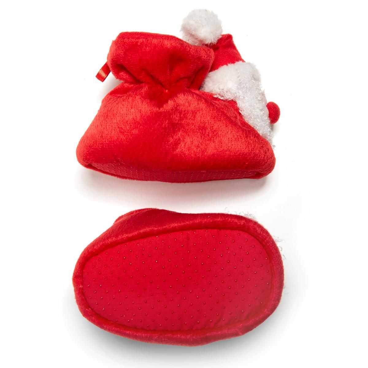 IN EXTENSO Chaussons père noël bébé