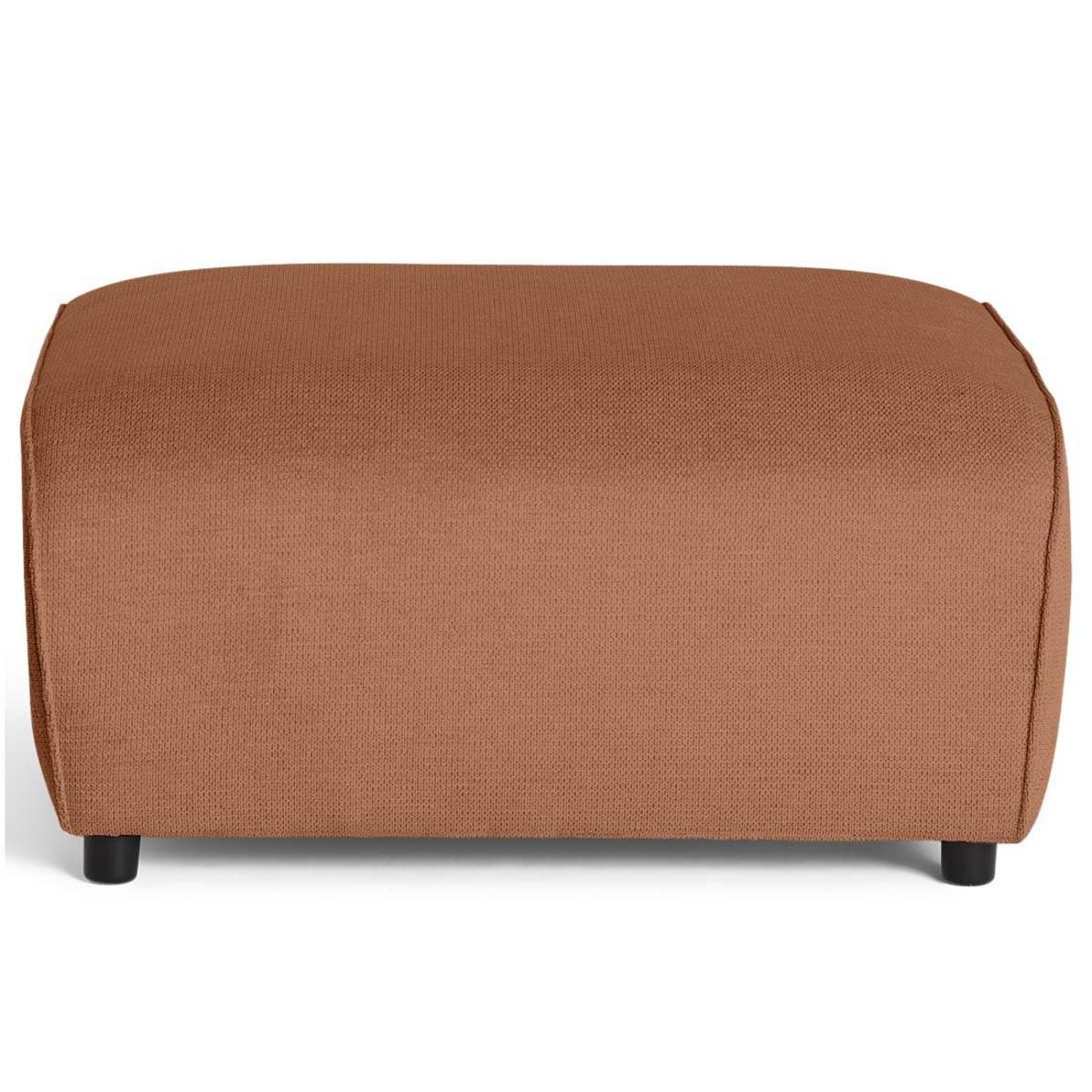 LISA DESIGN Suaro - pouf en tissu texturé