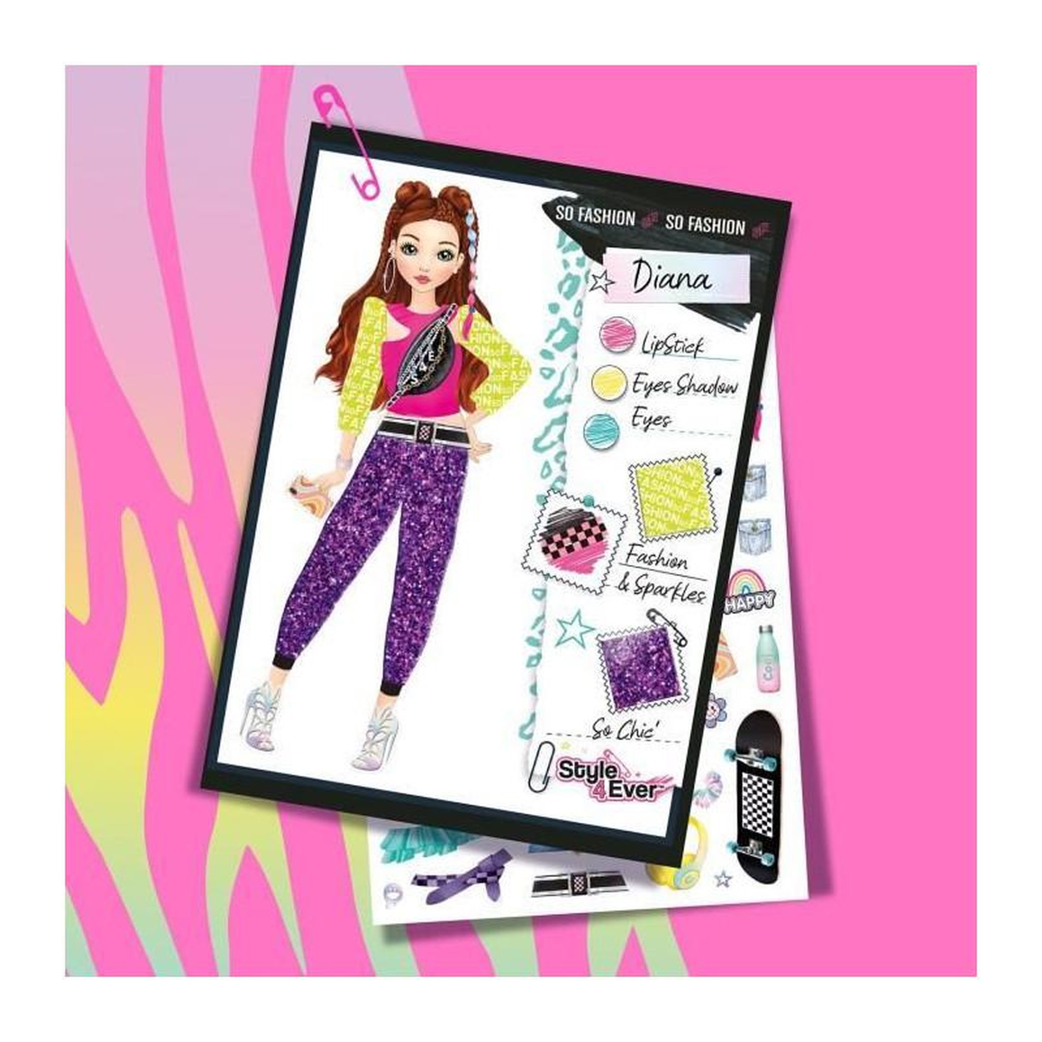 Voir la diapositive 5 : Canal Toys Style For Ever - Fashion Designer - Kit de mode - OFG 284 - Canal Toys