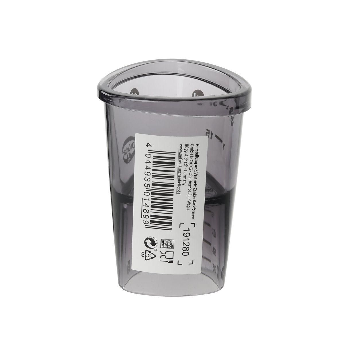 DR.OETKER Verre doseur gradué en plastique 4 cl Dr.Oetker