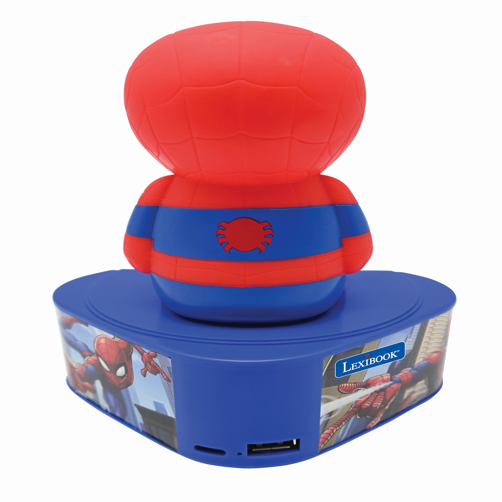 Voir la diapositive 4 : Lexibook Enceinte Bluetooth avec figurine lumineuse de Spiderman