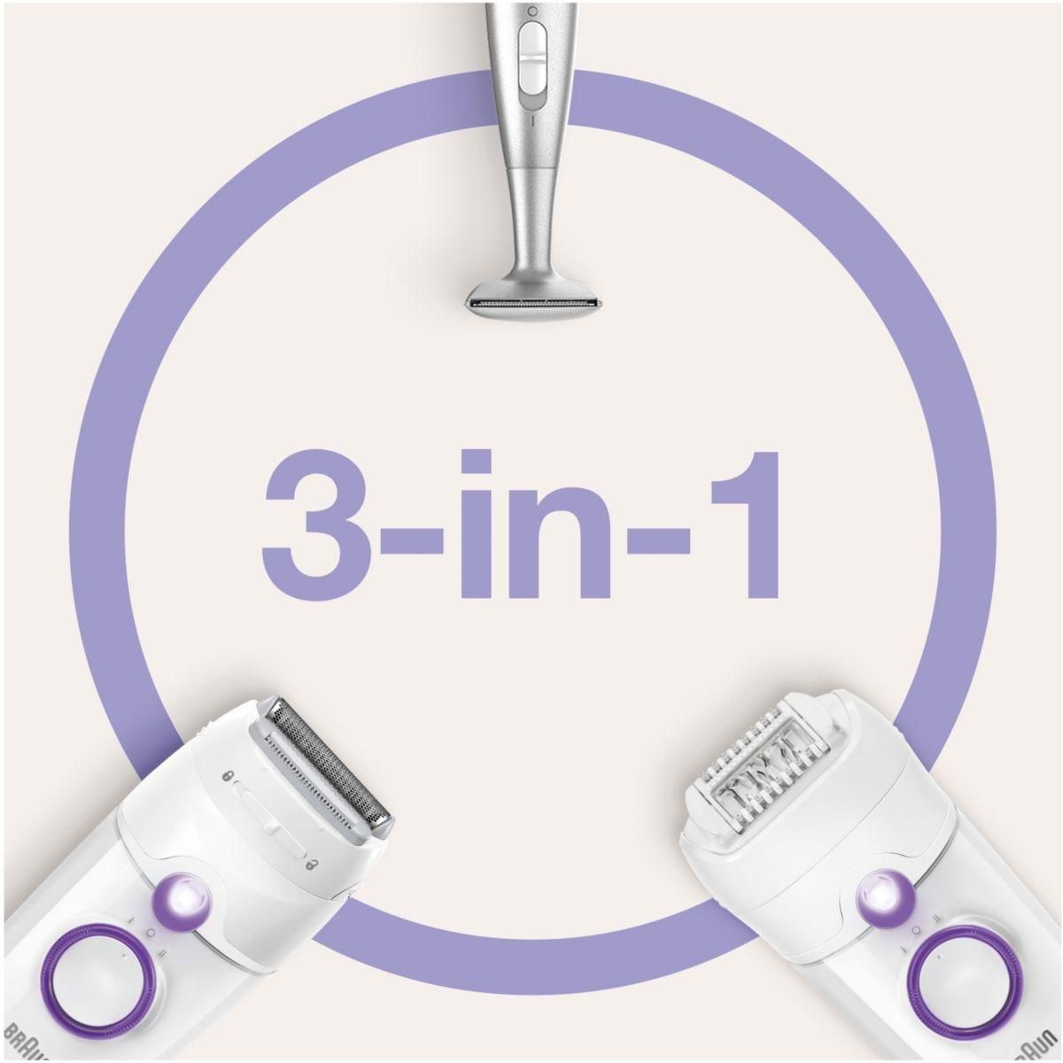 BRAUN Epilateur électrique Silk-Epil 5 SE 5-825P