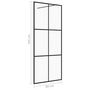 Voir la diapositive 6 : VIDAXL Paroi de douche avec verre ESG transparent 80x195 cm Noir
