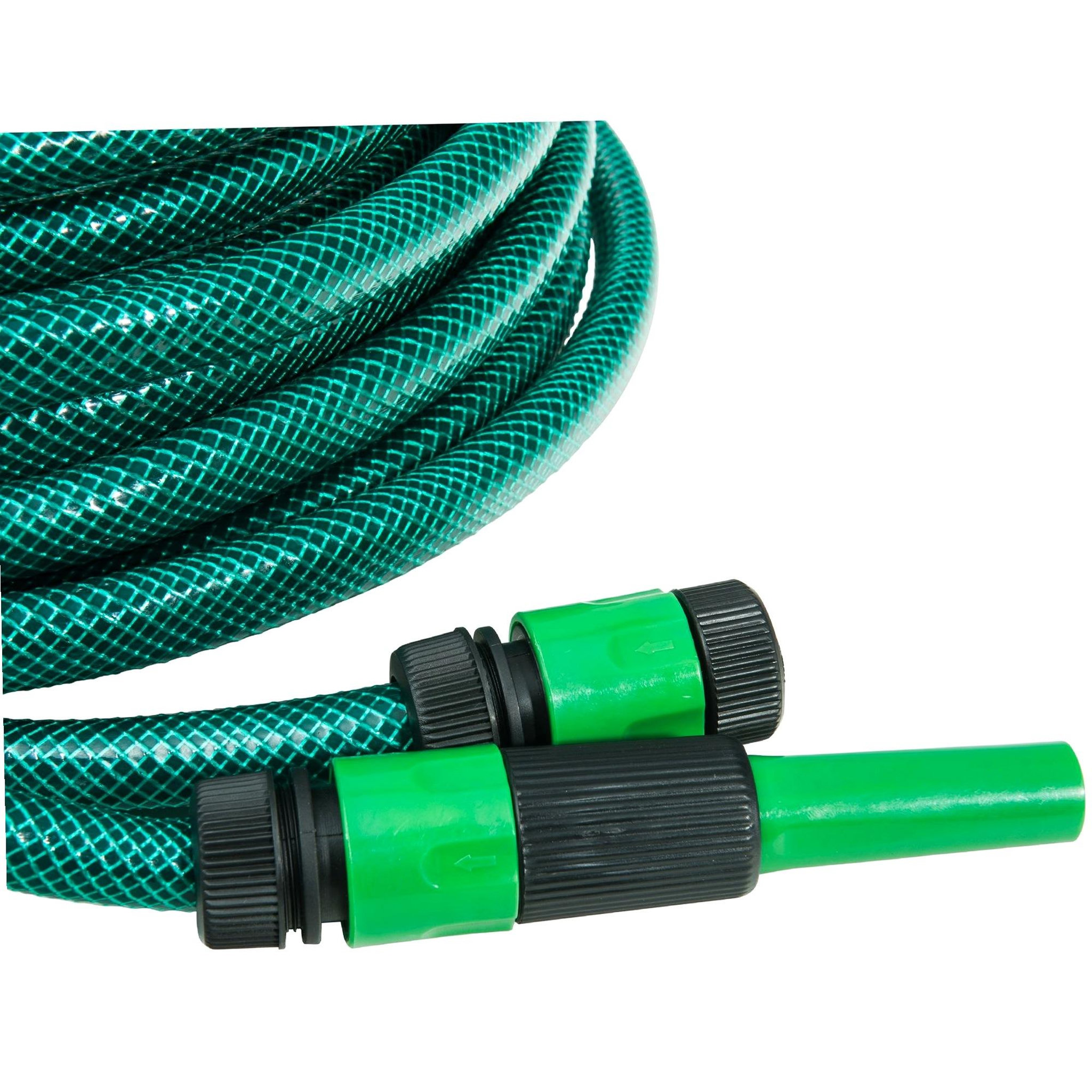 Voir la diapositive 3 : WERKAPRO Tuyau avec raccords et lance d15mm WERKA PRO