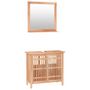 Voir la diapositive 2 : VIDAXL Ensemble de meubles de salle de bain 2 pcs Bois massif de noyer