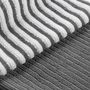 Voir la diapositive 2 : Paris Prix Lot de 3 Torchons Microfibre  Cuistot  40x40cm Gris