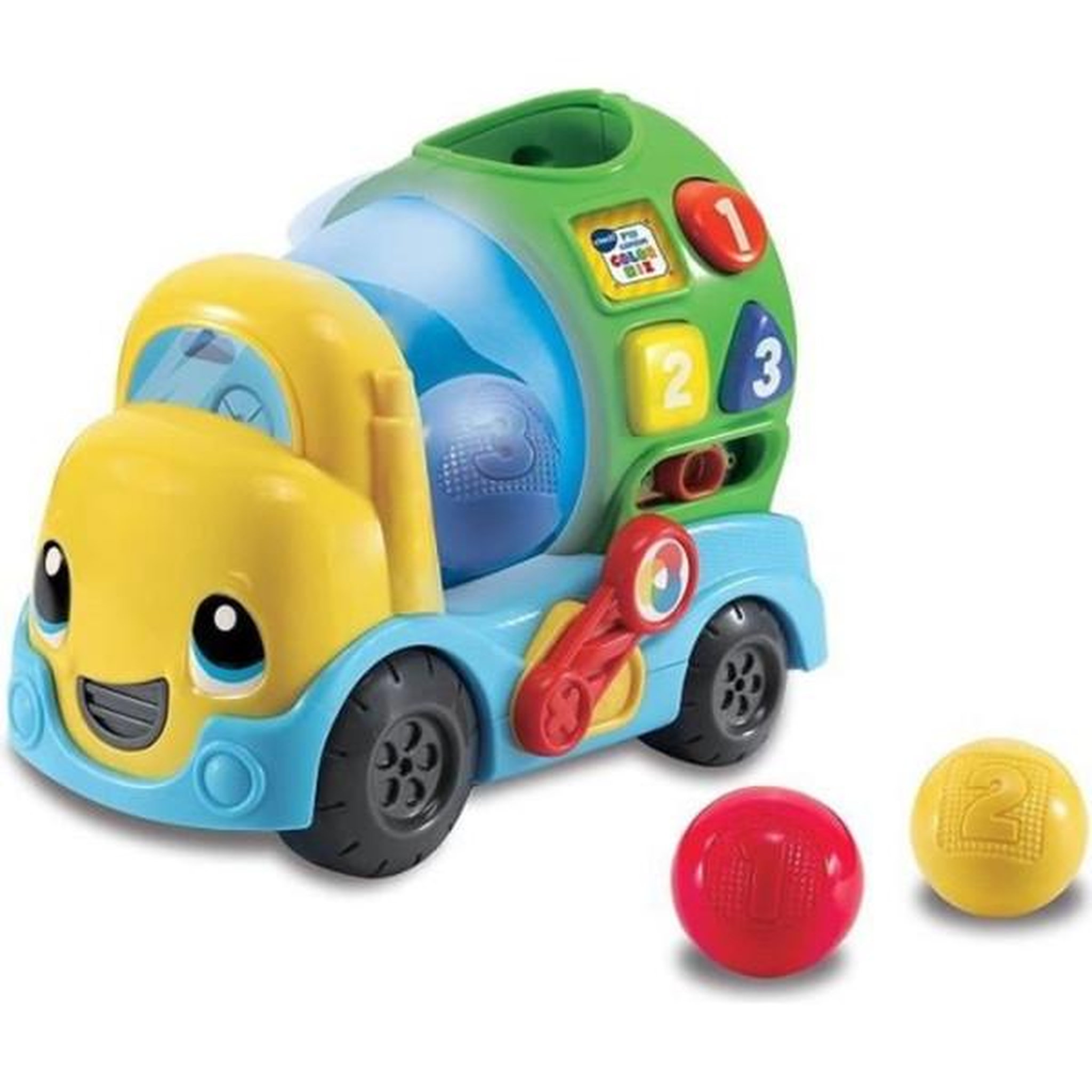 VTECH BABY VTECH BABY - P'tit Camion Color Mix - Véhicule Interactif - Garçon - 18 mois+ - Orange - Multicolore