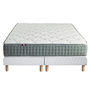 Voir la diapositive 5 : IDLITERIE Ensemble matelas Ressort 7 zones HYGGE + Sommier + couette + oreillers Fabriqué en France