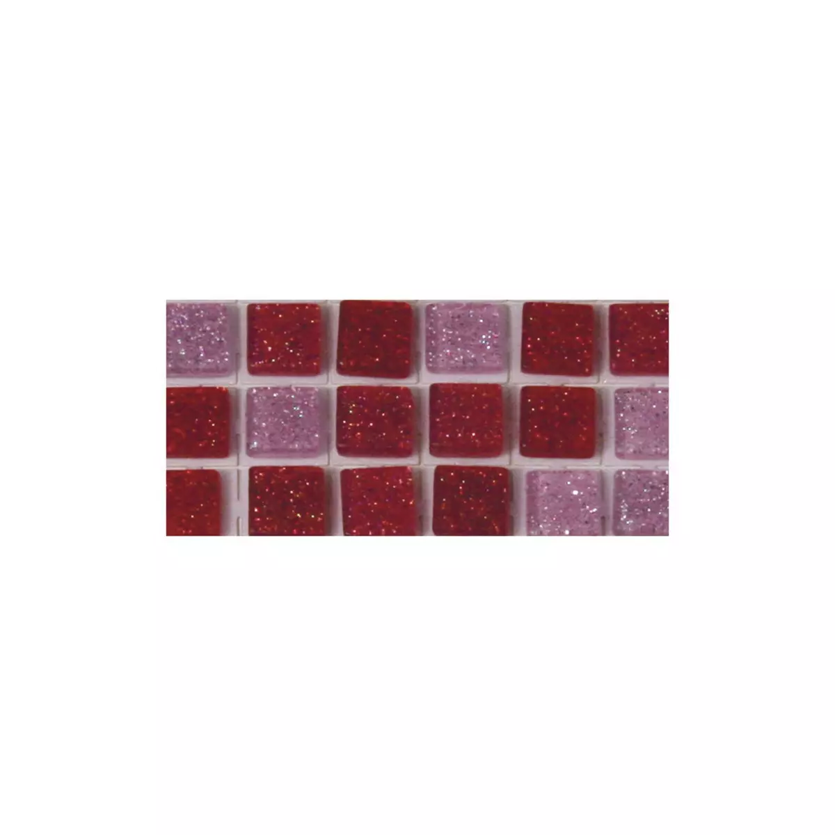 Rayher Mosaïque acrylique pailletée, autocoll., rosé, ø 5mm, rond, 144 pces, 3  couleurs