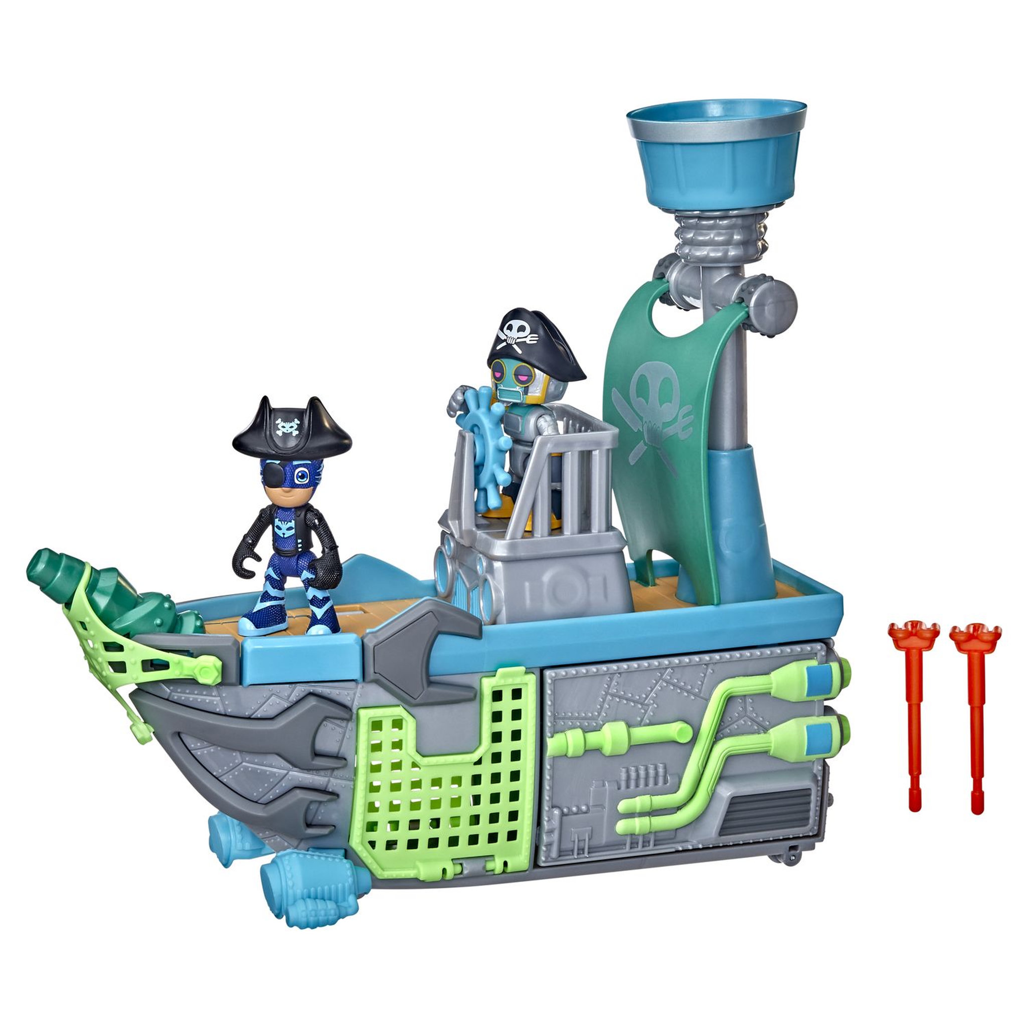 Voir la diapositive 2 : HASBRO Bateau pirate de l'air Pyjamasques