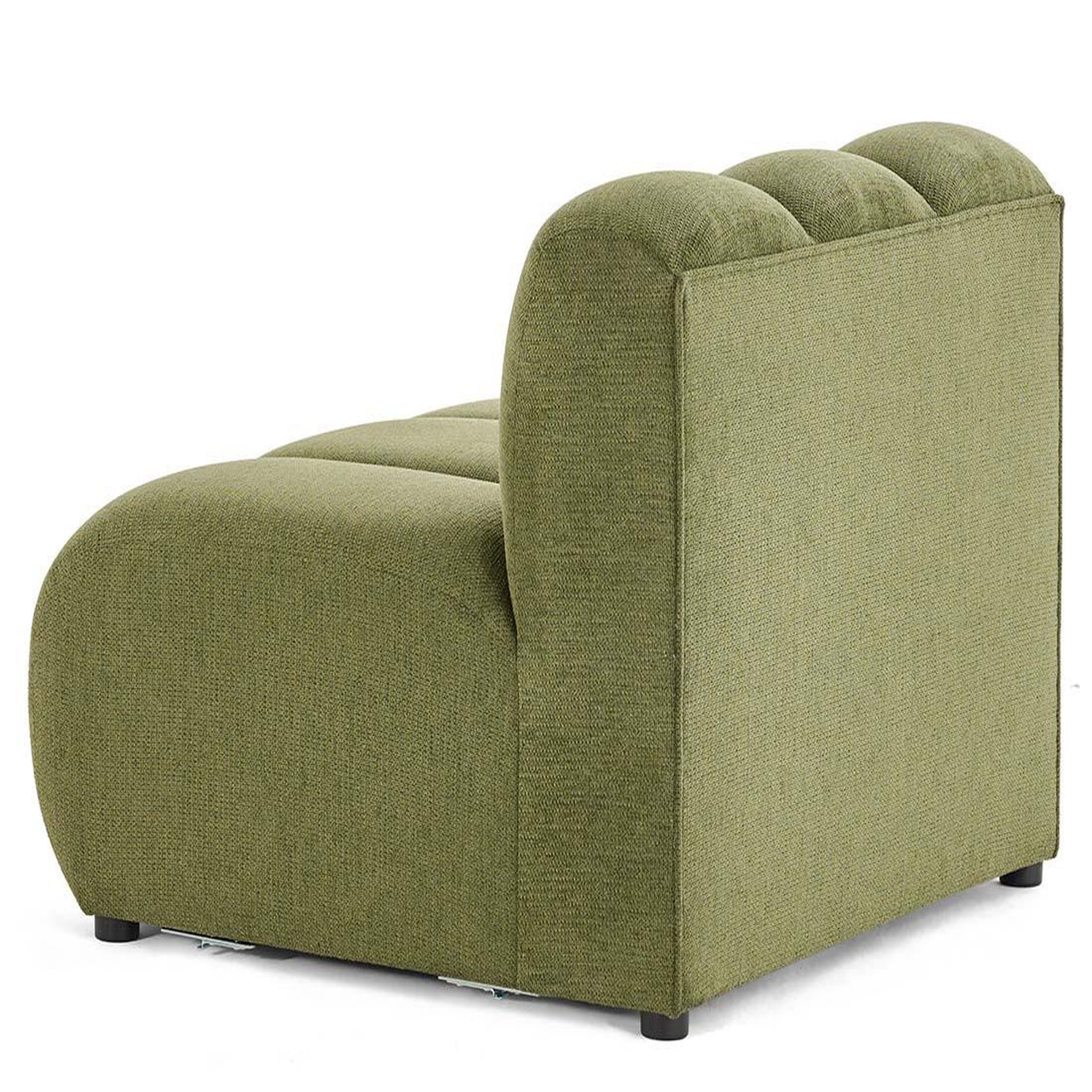 Voir la diapositive 5 : BEST MOBILIER Debbie - module d'assise en tissu texturé