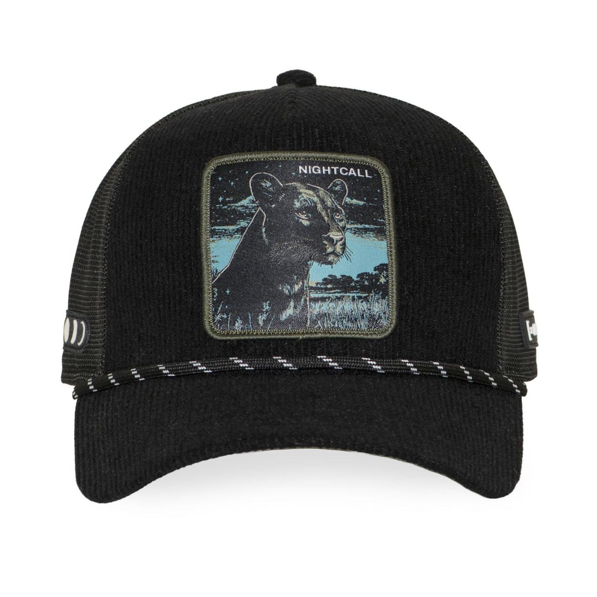 Voir la diapositive 2 : CAPSLAB Casquette trucker  premium avec filet  nightcall