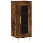 Voir la diapositive 2 : VIDAXL Buffet Chene fume 34,5x34x90 cm Bois d'ingenierie