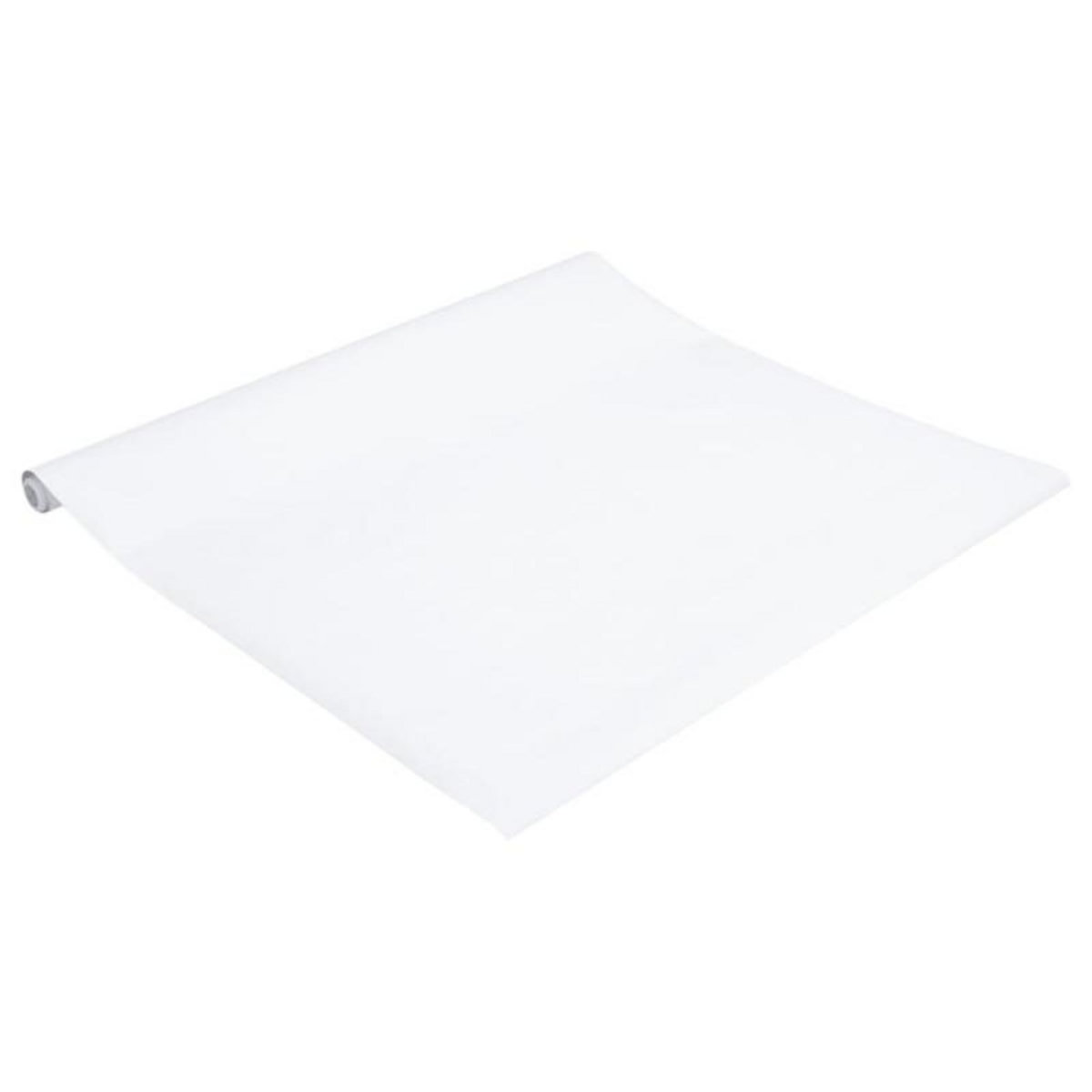 VIDAXL Autocollants auto adhésifs pour meuble blanc mat 90x500 cm PVC