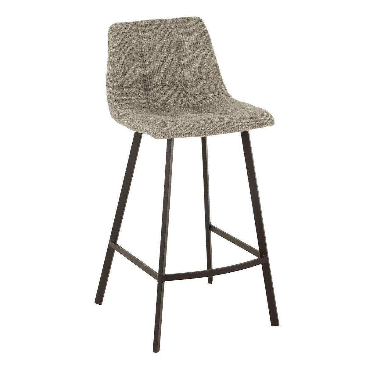 Paris Prix Chaise de Bar Design  Stéphane  97cm Gris