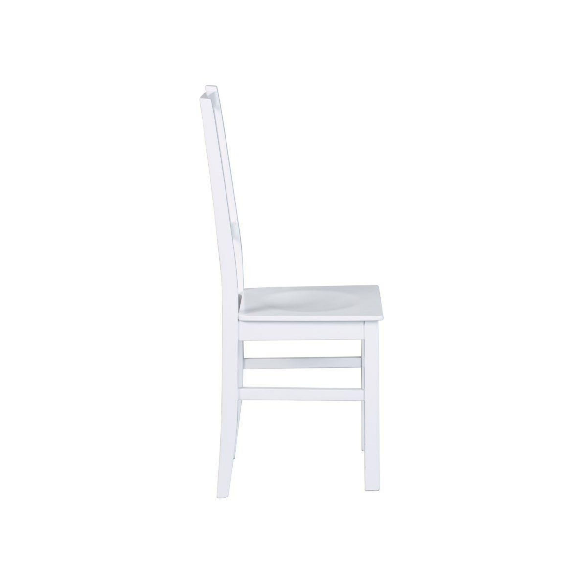 Lot de 2 chaises bois massif KAMPEN