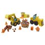 Voir la diapositive 1 : PLAY-DOH Pâte à Modeler - Pelleteuse et Bulldozer