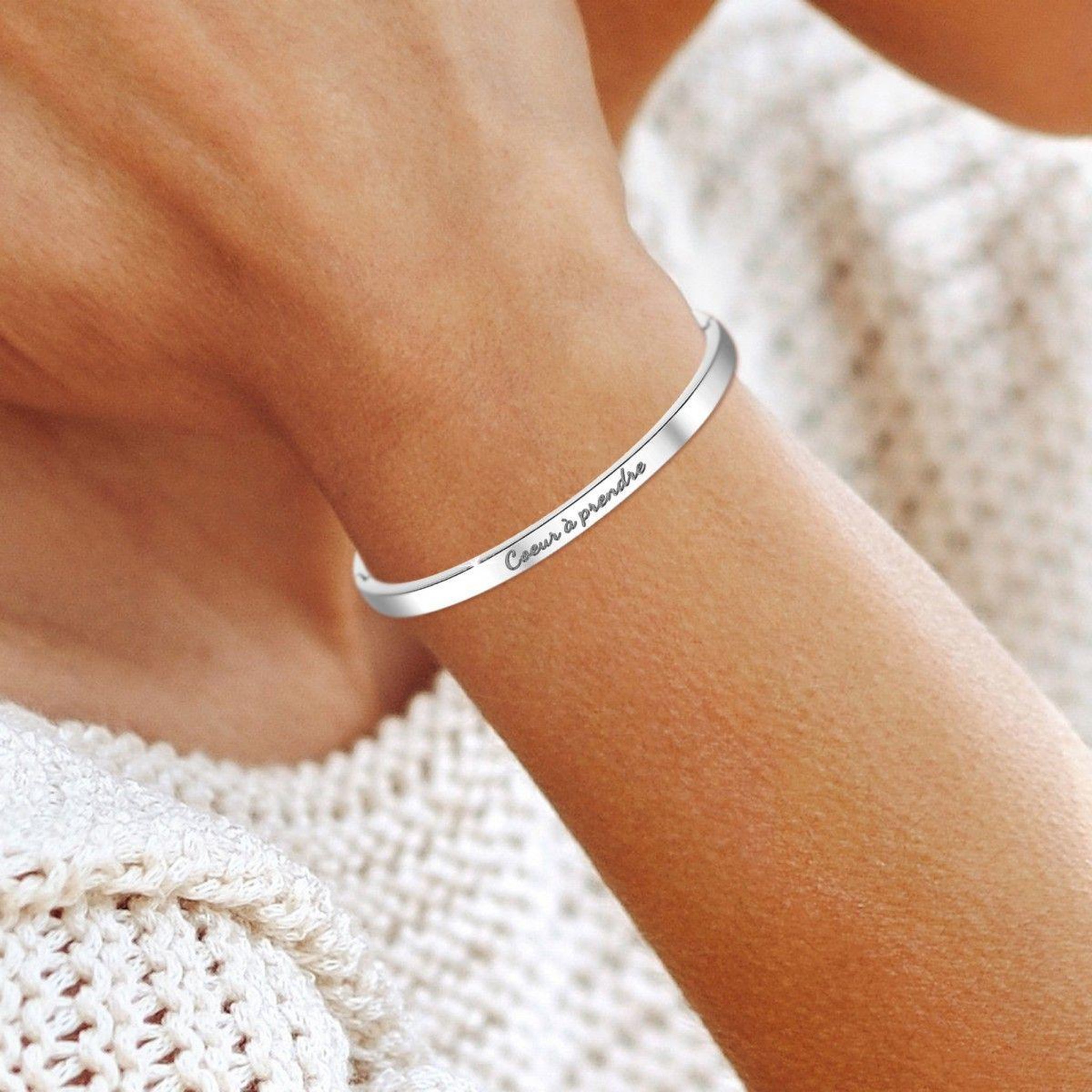 Voir la diapositive 2 : SC CRYSTAL Coeur à prendre - Bracelet par SC Crystal
