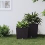 Voir la diapositive 1 : VIDAXL Jardiniere et interieur amovible marron 21 /32 L rotin PP